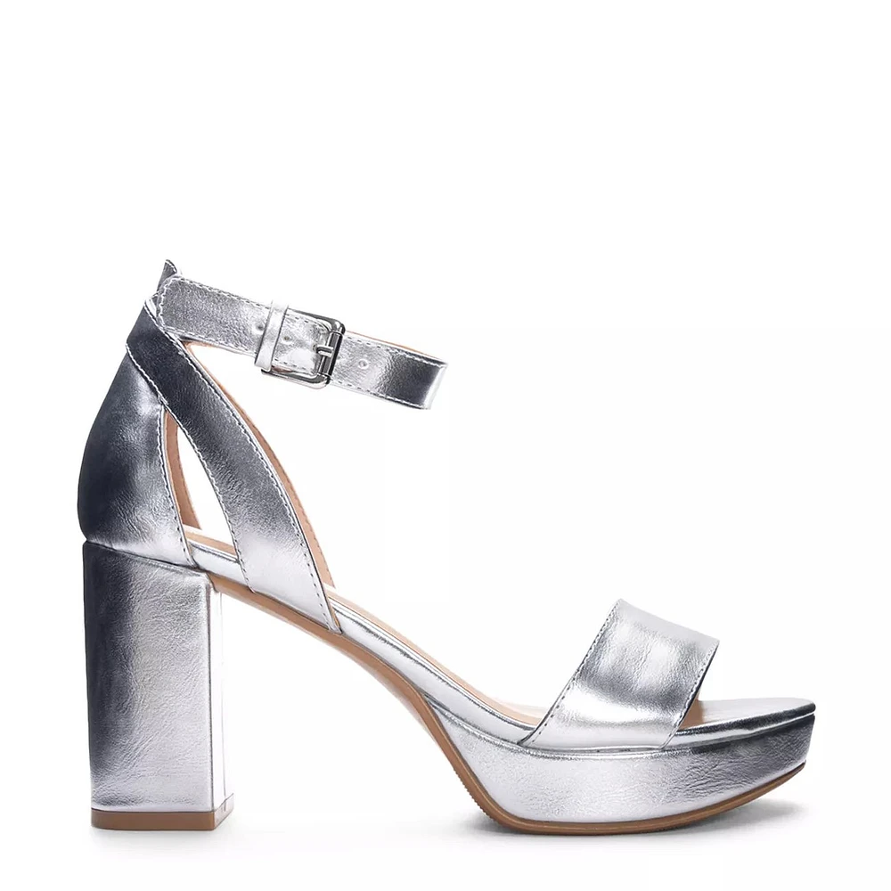 Women's Go On Platform Wide Width Sandal