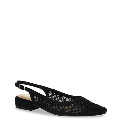 Women's Savana Crochet Mesh Slingback Shoe