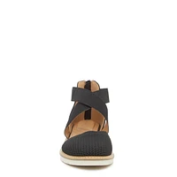 Women's Laurna Closed Toe  Wide Width Wedge Sandal
