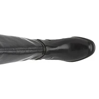 Women's Sham Wide Width Calf Knee High Riding Boot