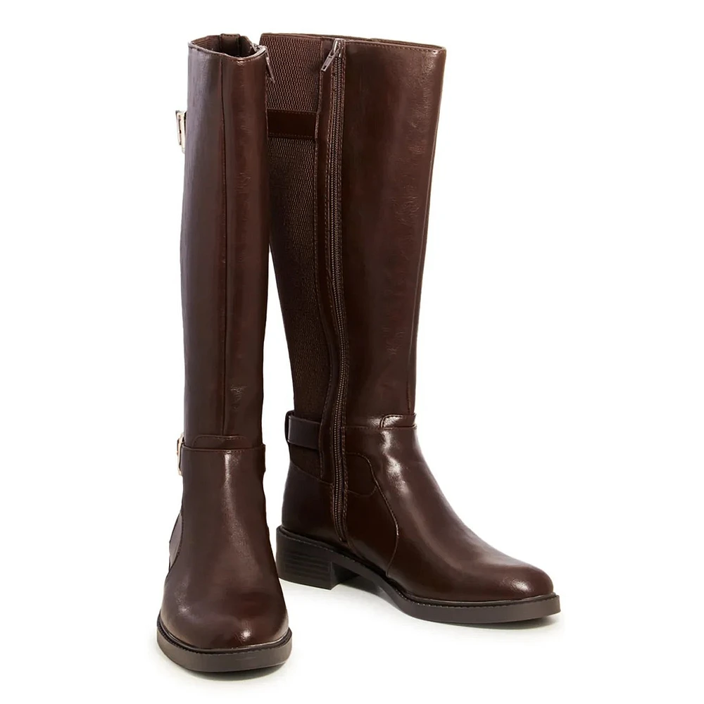Women's Sham Knee High Riding Boot