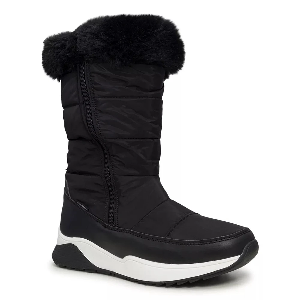 Women's Waterproof High Side Zip Winter Boot