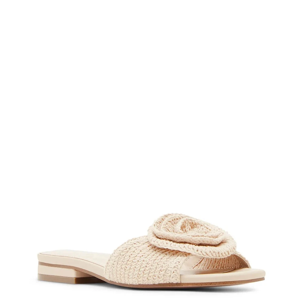 Hydrangea Flat Sandal