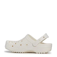 Unisex Classic Floral Cut Out Clog
