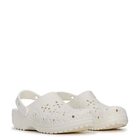 Unisex Classic Floral Cut Out Clog