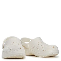 Unisex Classic Floral Cut Out Clog