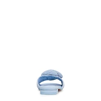 Hydrangea Flat Sandal