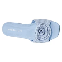 Hydrangea Flat Sandal