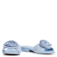 Hydrangea Flat Sandal