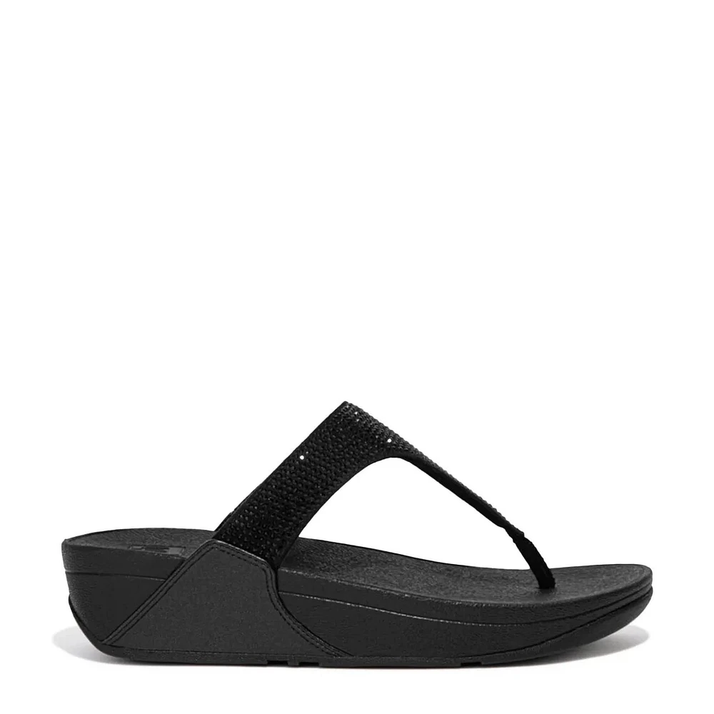 Women's Lulu Crystal Embellished Toe-Post Sandal