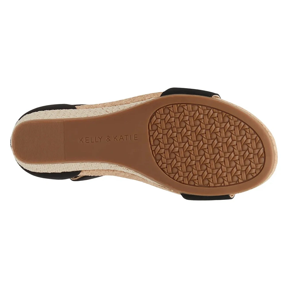 Neriah Wide Width Wedge Sandal