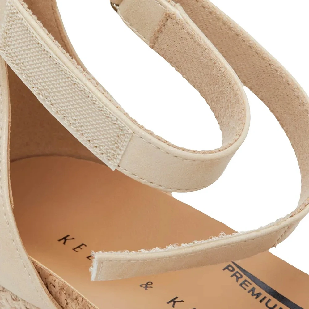 Neriah Wide Wdith Wedge Sandal