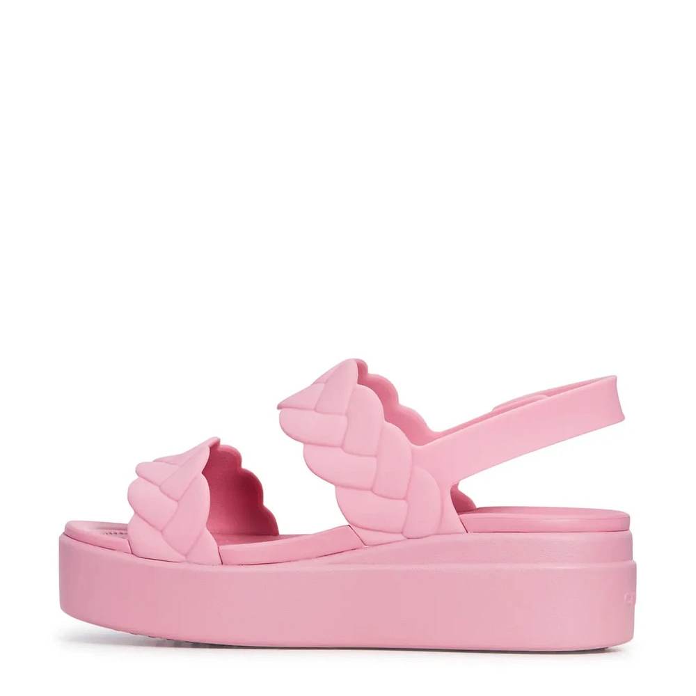 Brooklyn Woven Low Wedge