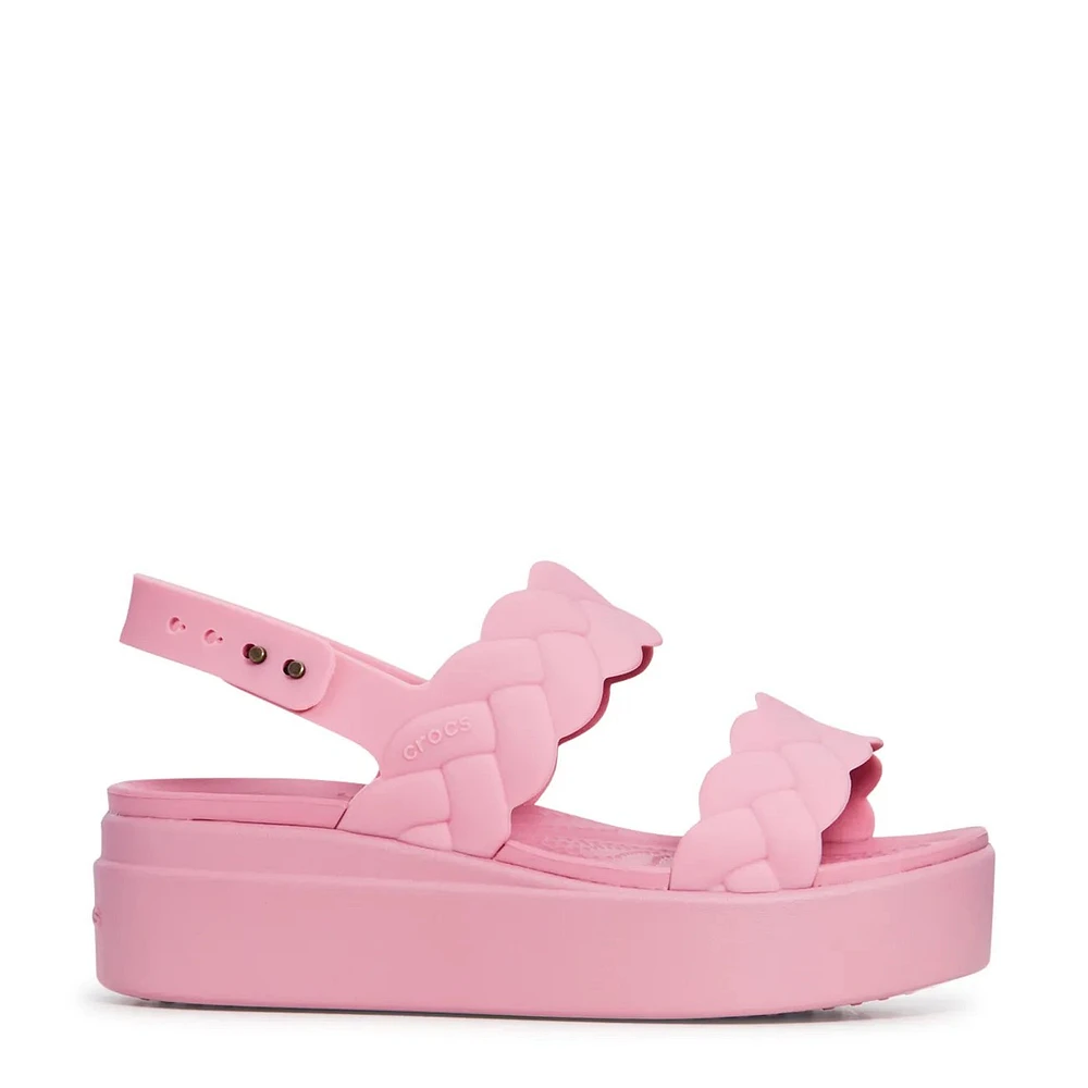 Brooklyn Woven Low Wedge