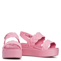 Brooklyn Woven Low Wedge
