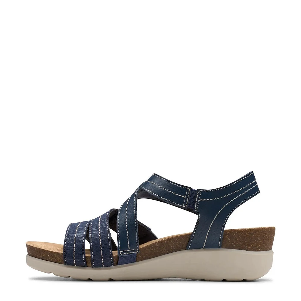 Women's Calenne Clara Wide Width Wedge Sandal