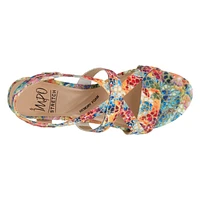 Gracine Wide Width Espadrille Wedge Sandal