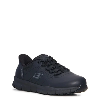 Women's Hands Free Slip-ins Work: Nampa - Cottonbud Wide Width Sneakers