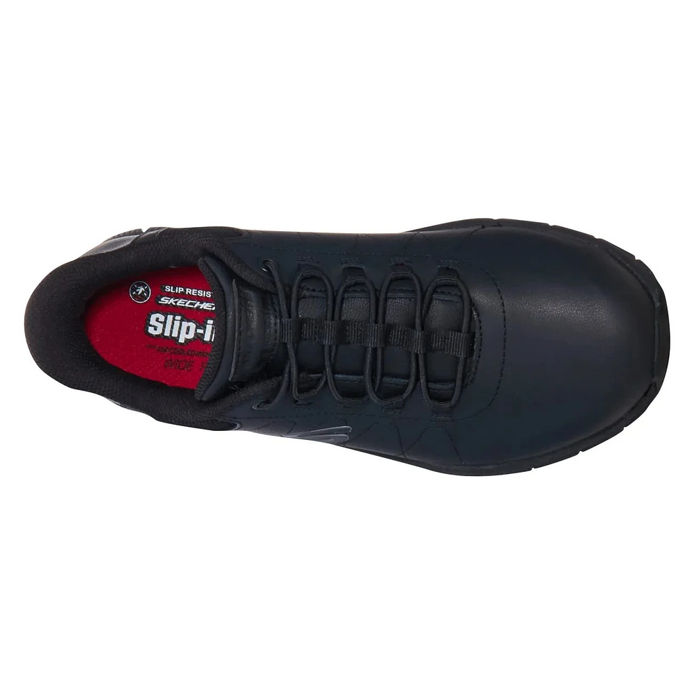 Women's Hands Free Slip-ins Work: Nampa - Cottonbud Wide Width Sneakers