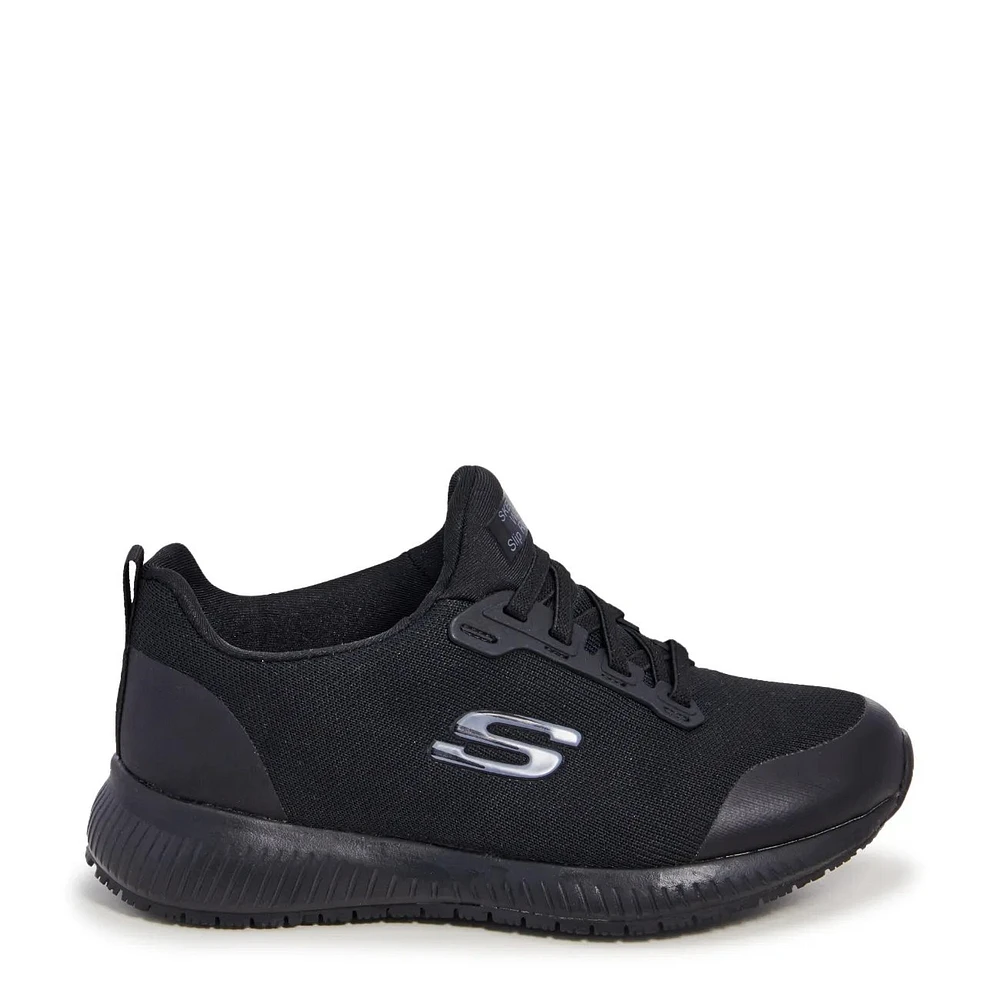 Women's Relaxed Fit Squad Work Slip-On Wide Width Sneaker