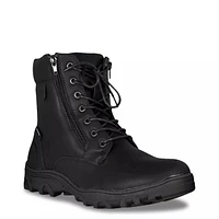 Men's Waterproof Lace-Up Ice Grip Clip Winter Boot
