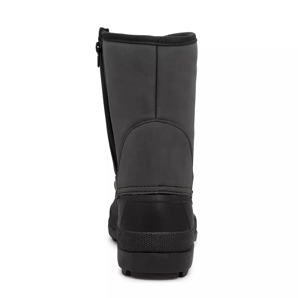Men's Side Zip Waterproof Winter Boot