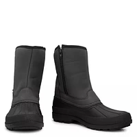 Men's Side Zip Waterproof Winter Boot