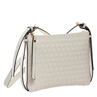 Basketweave Crossbody Bag