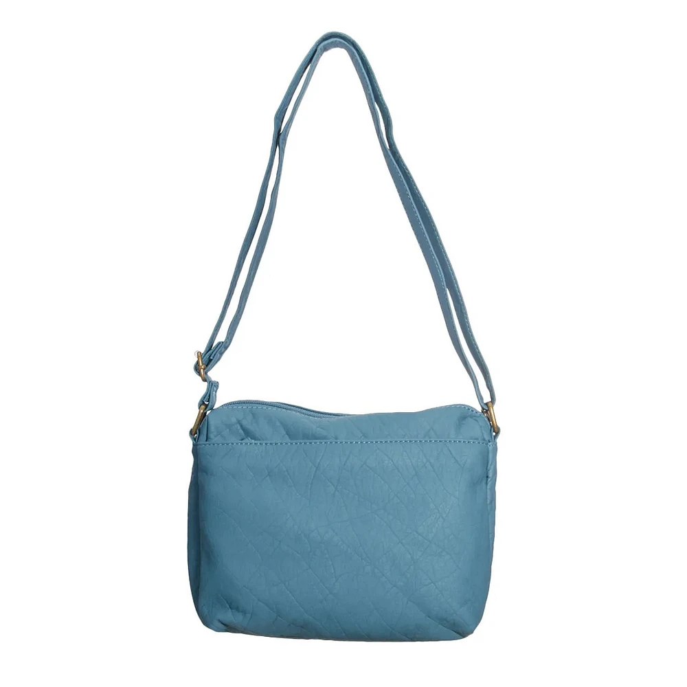 Slant Pocket Crossbody Bag