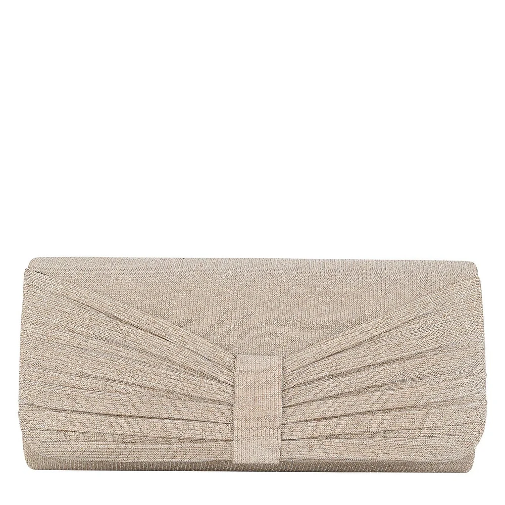 Gathered Bow Clutch