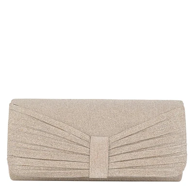 Gathered Bow Clutch