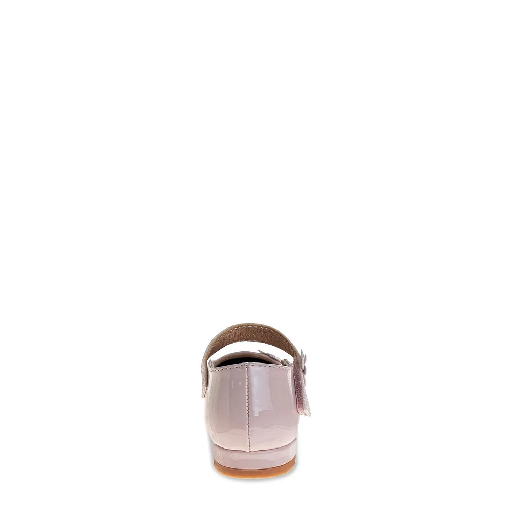 Toddler Girls' Flow Glitter Ballet Flat