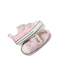 Toddler Girls' Embroidered Polka Dots Easy On Sneaker