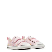 Toddler Girls' Embroidered Polka Dots Easy On Sneaker
