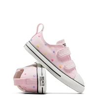 Toddler Girls' Embroidered Polka Dots Easy On Sneaker