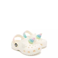 Toddler Girls' I Am Rainbow Unicorn Clog