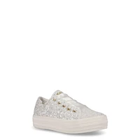 Youth Girls’ Triple Up Glitter Celebrations Platform Sneaker