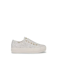 Youth Girls’ Triple Up Glitter Celebrations Platform Sneaker
