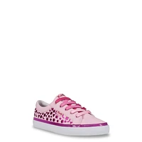 Youth Girls Jumpkick Studded Foil Sneaker