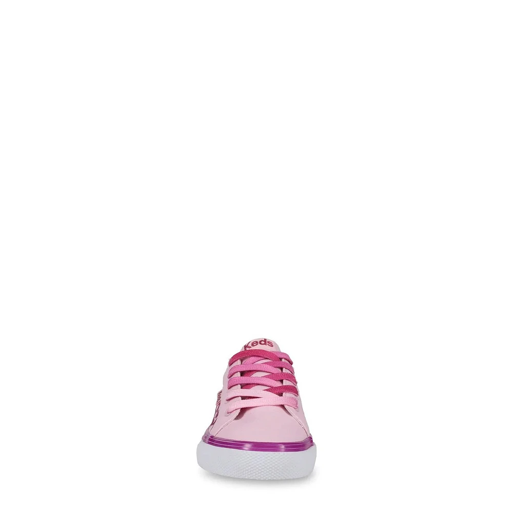 Youth Girls Jumpkick Studded Foil Sneaker