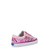 Youth Girls Jumpkick Studded Foil Sneaker