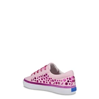 Youth Girls Jumpkick Studded Foil Sneaker