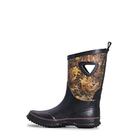 Boy's Waterproof Forest Rainboot
