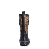 Boy's Waterproof Forest Rainboot