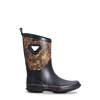 Boy's Waterproof Forest Rainboot