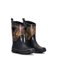 Boy's Waterproof Forest Rainboot
