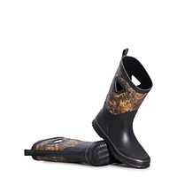 Boy's Waterproof Forest Rainboot