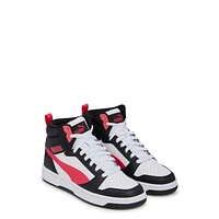 Youth Boys' Rebound V6 Mid Jr. Basketball Shoe