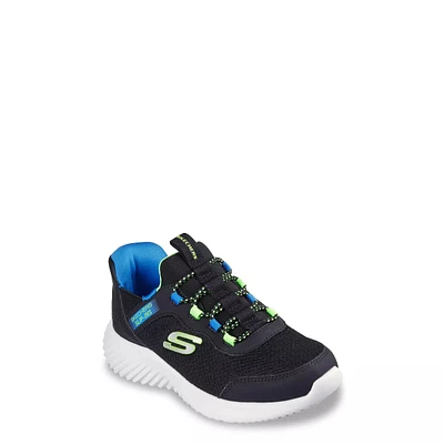 Youth Boys' Hands Free Slip-Ins Bounder Brisk-Burst Running Shoe