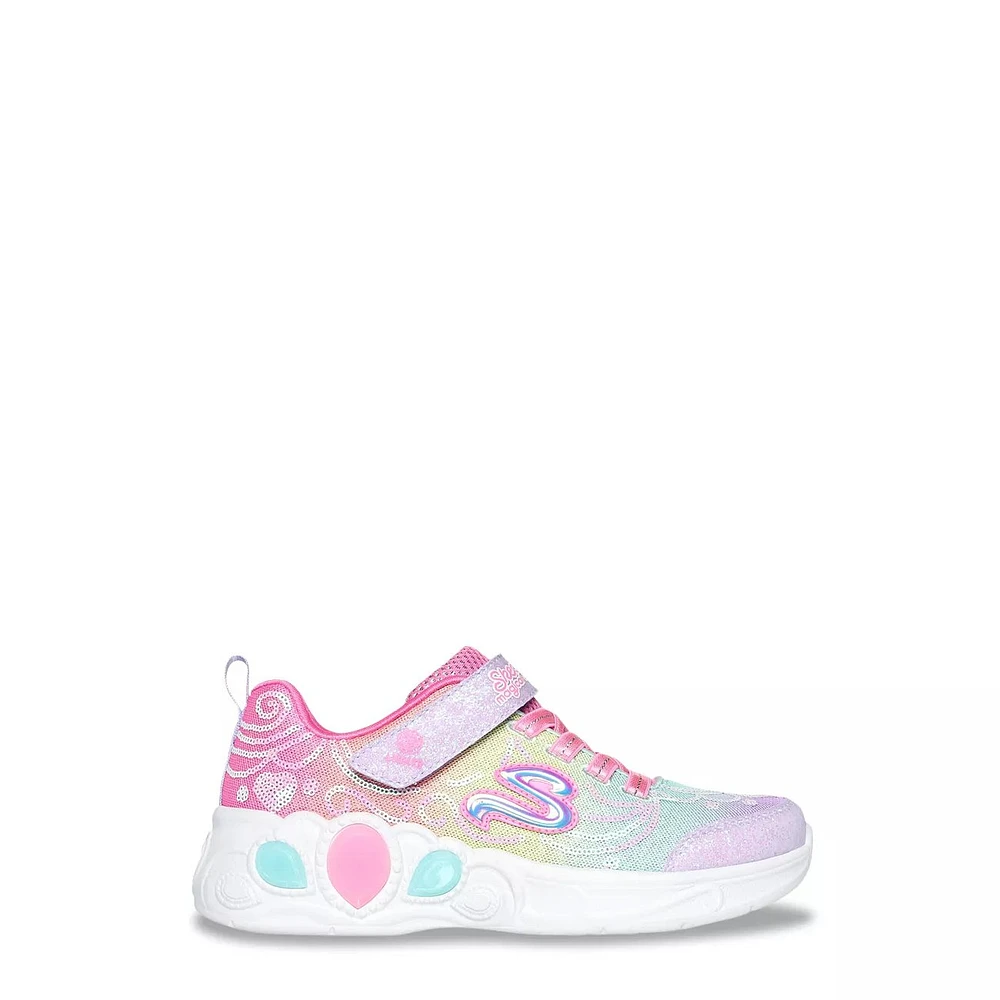 Youth Girls' S-Lights: Princess Wishes Running Shoe